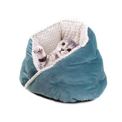 O delicado morno Cat Dog Bed Washable Pets do luxuoso coloca gatos que do sono profundo os cães cavam