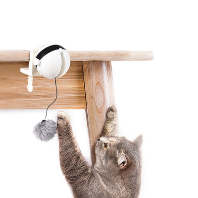 Auto bola eletrônica interativa Cat Pet Toys Funny Stick Cat Teaser Toy do elevador