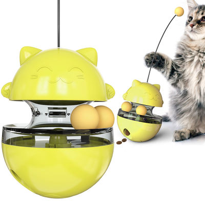 varinha Kitten Roly Poly Toys da importunação de Cat Pet Toys Interactive Cat do Leaker do alimento 420g