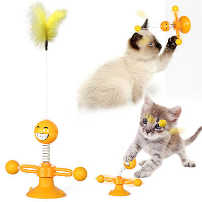Bola de Cat Pet Toys TPR Cat Spring Toys Kitty Interactive do produto comestível