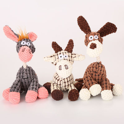 Brinquedos do animal de estimação do cão da mastigação para os grandes cães médios pequenos que reduzem brinquedos resistentes do cão do luxuoso do enfado