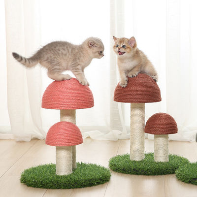 O linho cresce rapidamente a placa S 36*30cm do cargo de Cat Tree Tower Cat Scratch do sisal