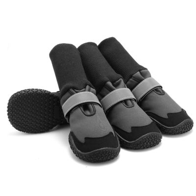 Botas impermeáveis Paw Protectors 190g do animal de estimação do anti deslizamento