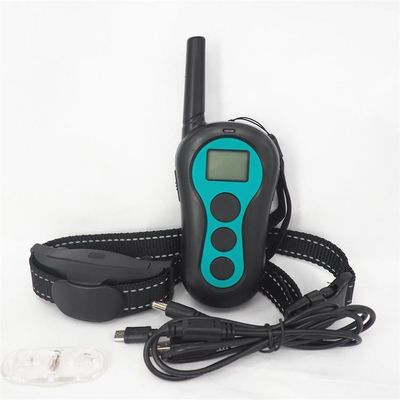 Colar de controle remoto de choque elétrico dos produtos recarregáveis impermeáveis do treinamento do animal de estimação para cães