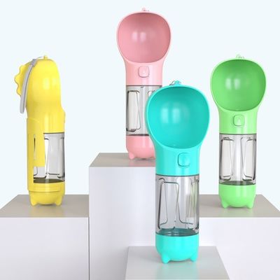 Os cães exteriores plásticos viajam a garrafa de água 300ML