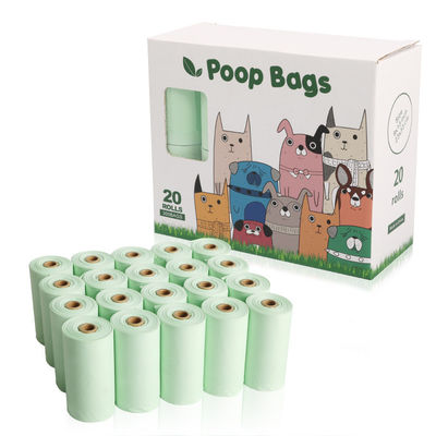 O tombadilho do cão da fécula de milho de BSCI ensaca sacos biodegradáveis Compostable do tombadilho de 100%