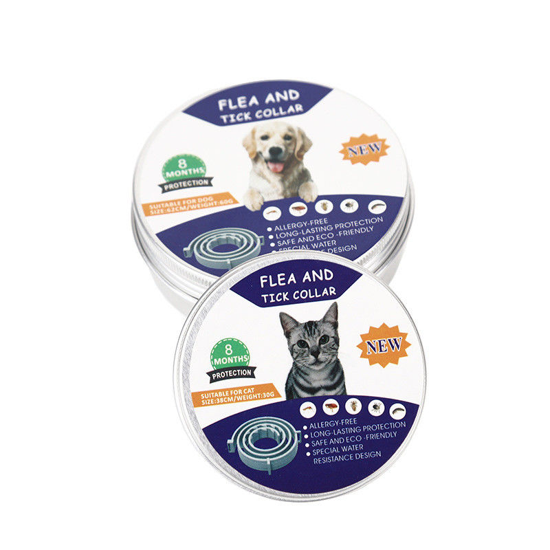 A preparação do animal de estimação de Hallupets utiliza ferramentas a pulga e Tick Collar For Puppies ajustáveis gatos de 8 meses