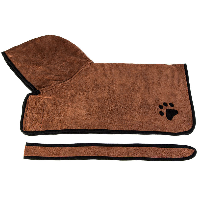 toalhas rápidas absorventes macias do cão da secagem de Microfiber das ferramentas viciados da preparação do animal de estimação