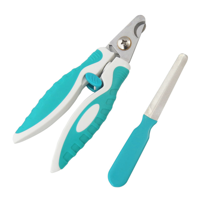 A preparação do animal de estimação de Hallupets utiliza ferramentas o animal de estimação as tesouras do prego que que limpam ajustadores arquivam 14cm para cães dos gatos