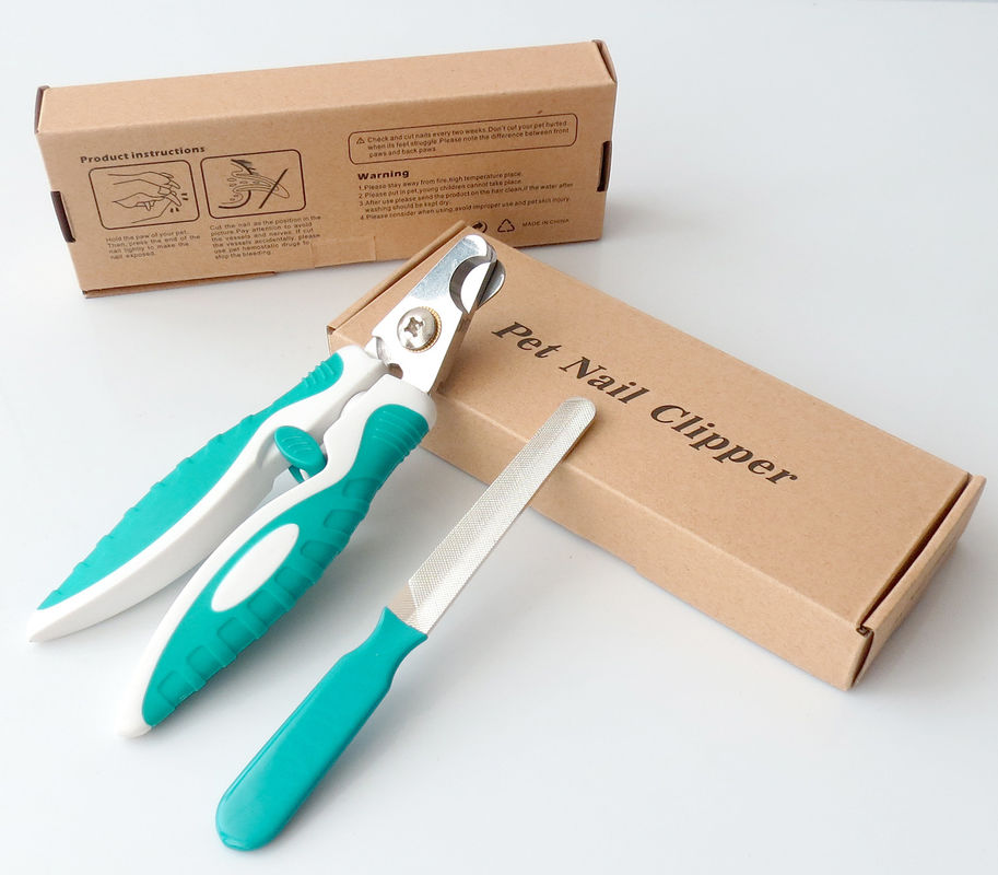 A preparação do animal de estimação de Hallupets utiliza ferramentas o animal de estimação as tesouras do prego que que limpam ajustadores arquivam 14cm para cães dos gatos