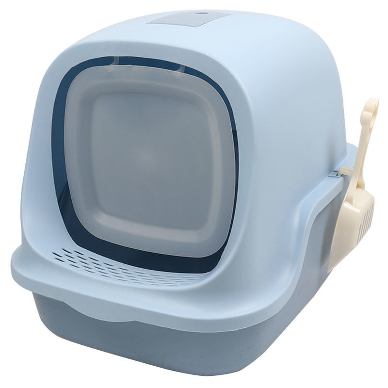 Cat Litter Pan Waterproof Hooded completamente fechado Cat Litter Box With Shovel