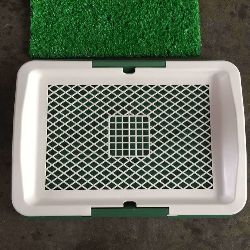 A preparação removível limpa fácil do animal de estimação da tampa utiliza ferramentas a bandeja interna 1378g do urinol do cão