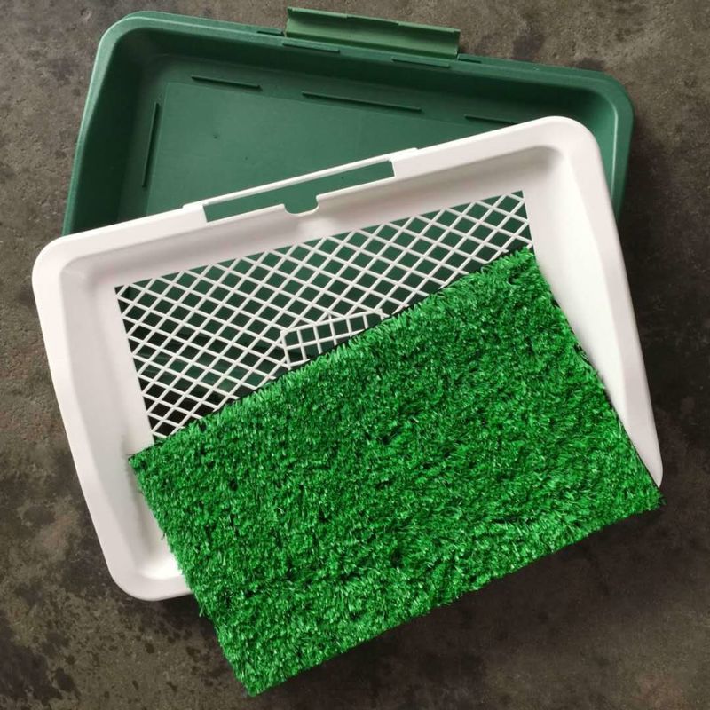 A preparação removível limpa fácil do animal de estimação da tampa utiliza ferramentas a bandeja interna 1378g do urinol do cão