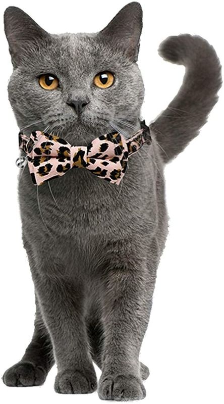 Laço Breakaway de Cat Collar Bells With Cute da curvatura para Kitty Small Dogs Adjustable