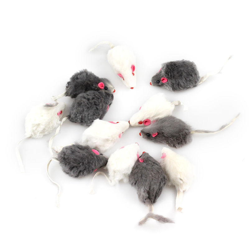 Presente original Bicolourable Mini Mouse Cat Toy Set de Dia das Bruxas com som
