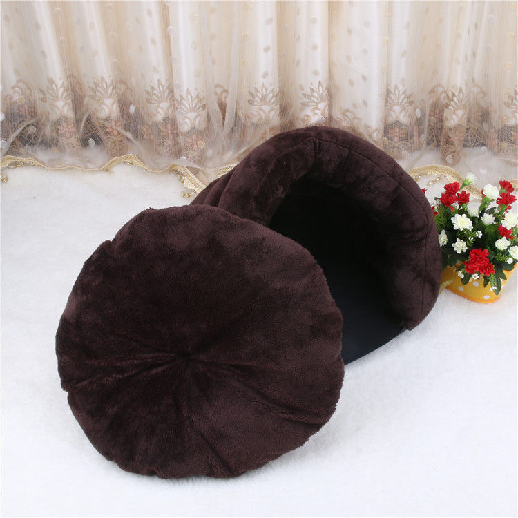 Túnel de Cat Nest Comfortable Pet Bed da forma para a cama morna de Cat House Soft Cat Cave