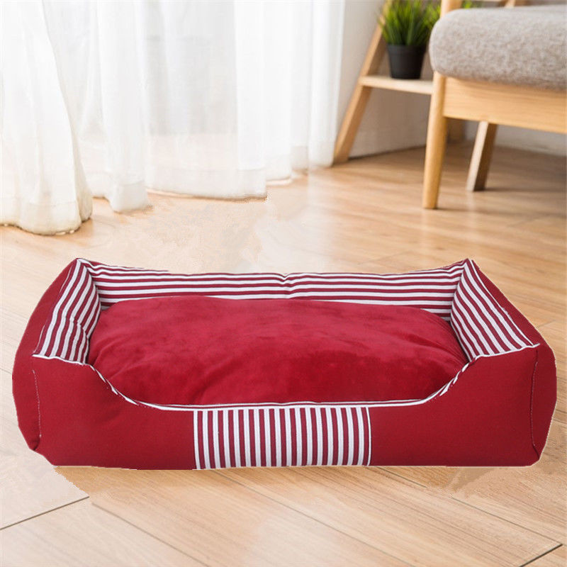 algodão de 1800g PP que enche a cama inferior impermeável do animal de estimação da lona da cama confortável do animal de estimação