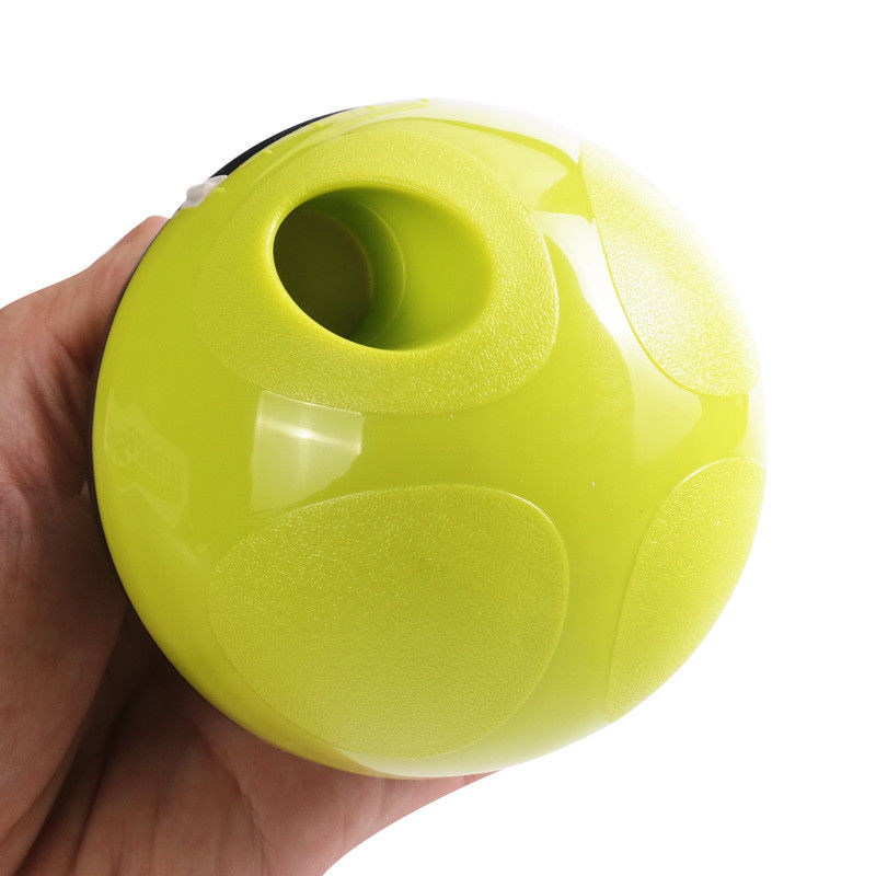 O animal de estimação interativo do cão brinca a bola automática de Leakage Food Dispensing da secadora de roupa