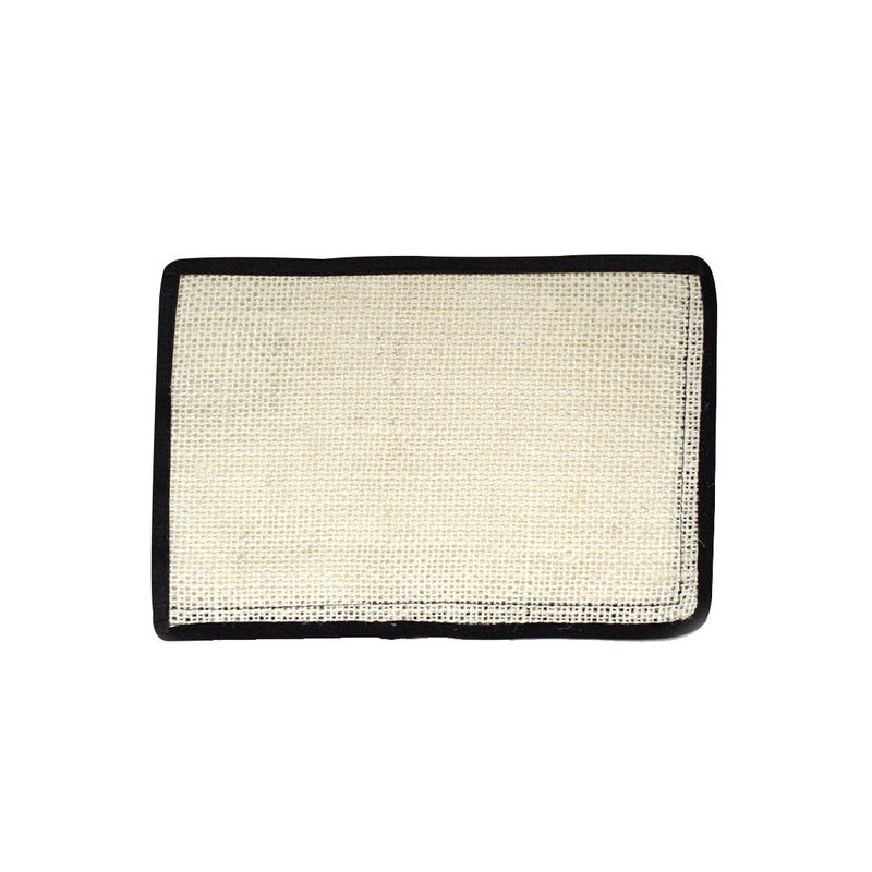 Cânhamo de sisal Cat Claw Toy dos pés de Cat Scratch Board Protect Table da cor do marfim