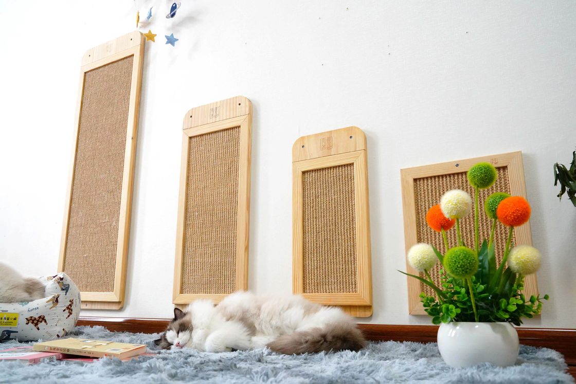 Sisal durável Cat Scratcher Post Place Floor fixada na parede 40*30cm 30*76cm 40*120cm