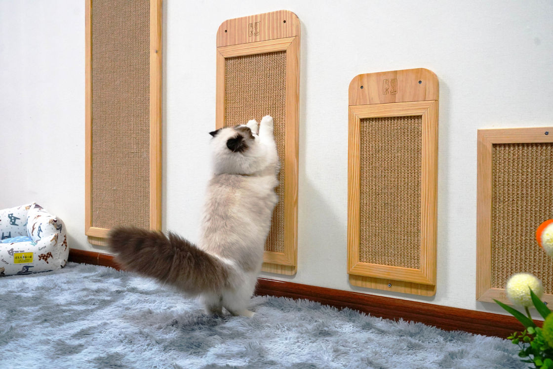 Sisal durável Cat Scratcher Post Place Floor fixada na parede 40*30cm 30*76cm 40*120cm