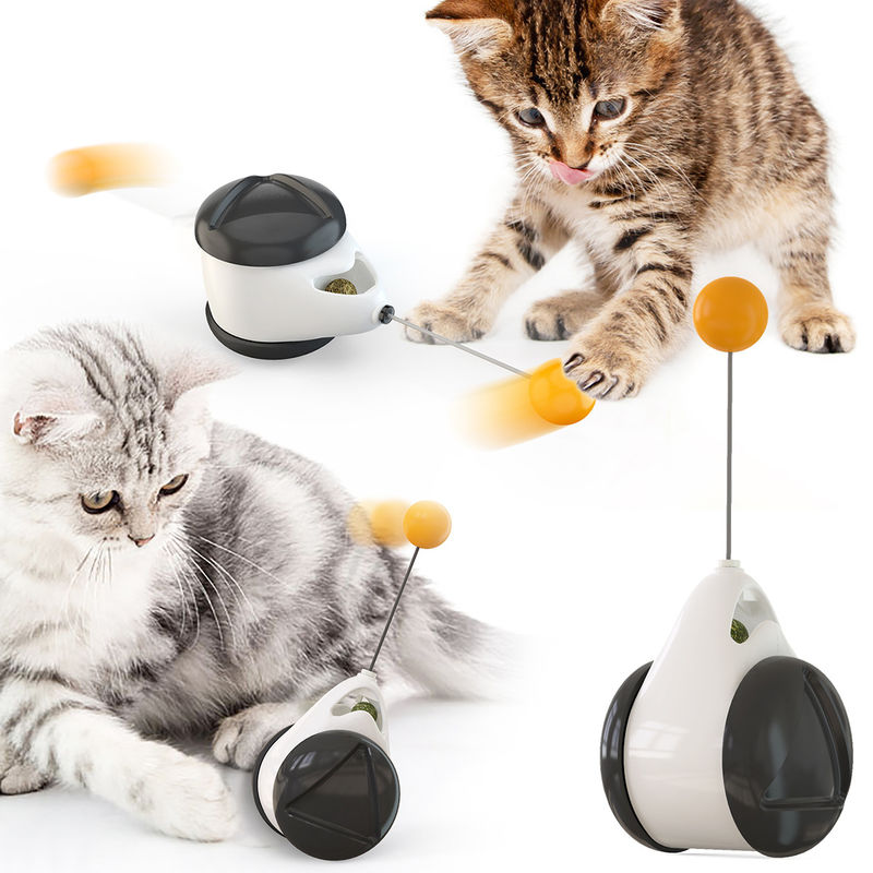 Secadora de roupa interna Balance Interactive Kitten Cat Training Wheel de Cat Pet Toys With Catnip