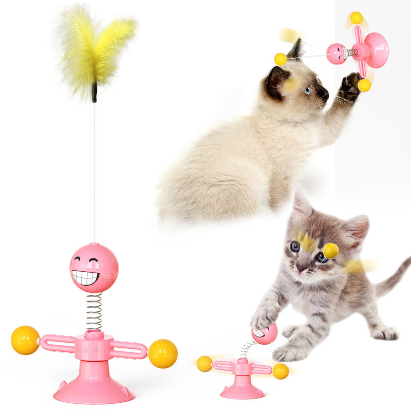 Bola de Cat Pet Toys TPR Cat Spring Toys Kitty Interactive do produto comestível