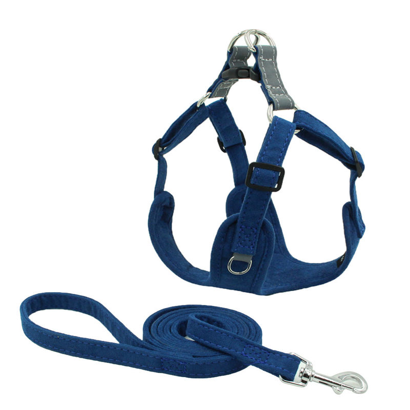 O cão da camurça e a trela reflexivos Kit Traction Suit Dog Leash aproveitam o chicote de fios à prova de explosões da veste do grupo da trela do cão