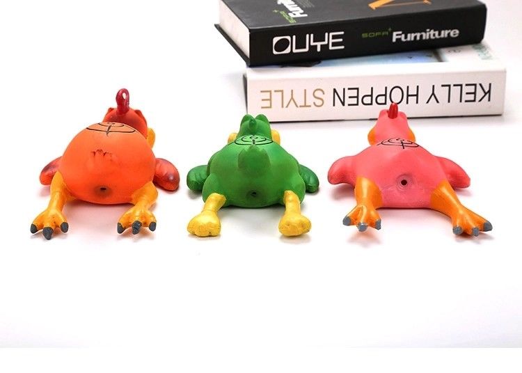 Cão sibilante do animal de estimação que mastiga Toy Molar Latex Screaming Turkey 23cm