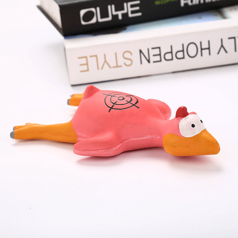 Cão sibilante do animal de estimação que mastiga Toy Molar Latex Screaming Turkey 23cm