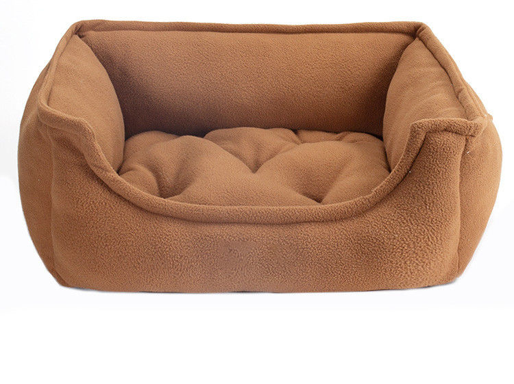Cão macio Mat Soft Warm For Teddy da cama polar ortopédica lavável do cão do sono profundo do velo