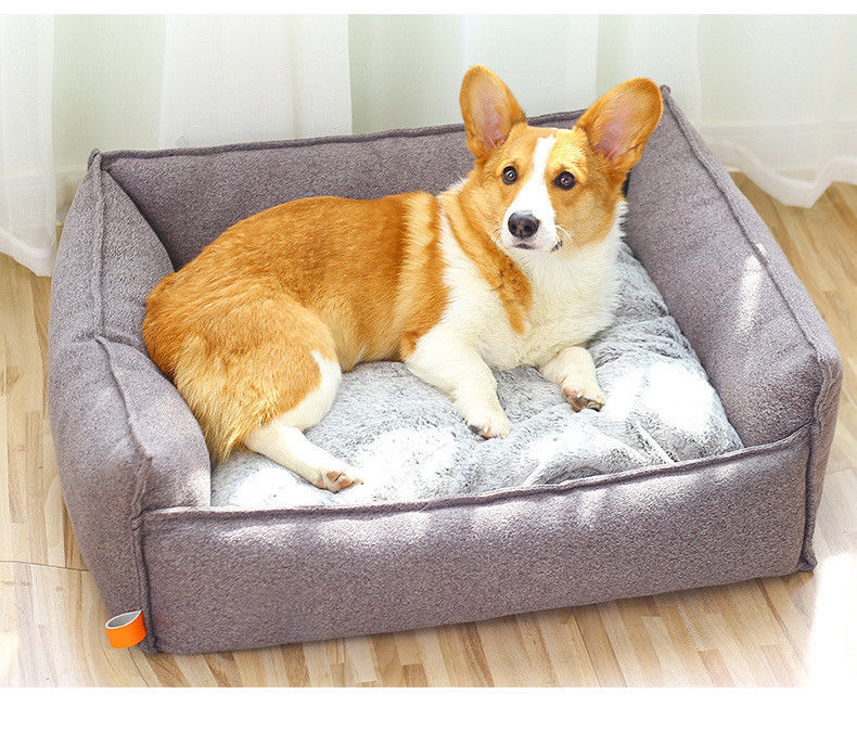 Cama confortável do animal de estimação do sono respirável durável do retângulo para grandes cães pequenos médios
