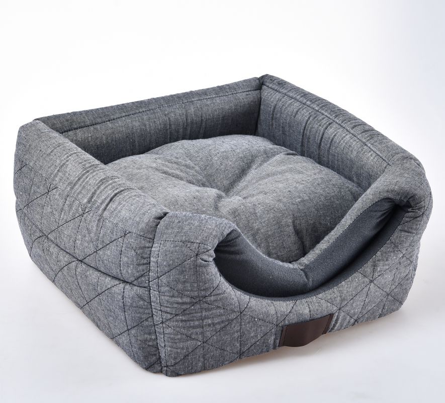 3 em 1 cama de dobramento Grey Cat Bed House do animal de estimação de Cat Cave Dir Resistant Comfortable