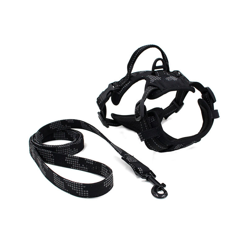 O ar macio respirável reflexivo elegante Mesh Chest Strap Traction Rope ajustou cães investe a trela