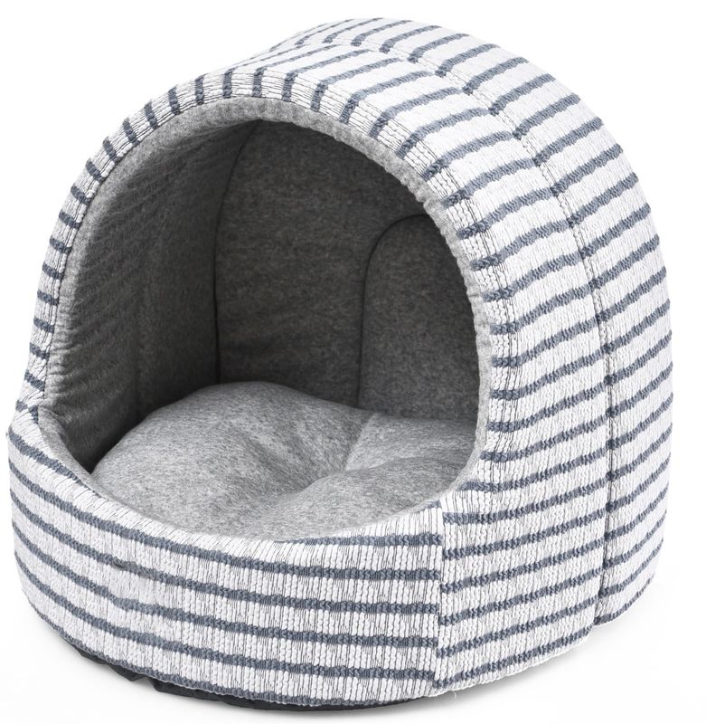 Kitten Comfortable Pet Bed Cotton portátil sentiu Cat Cave Bed Nest Customizable Cat House