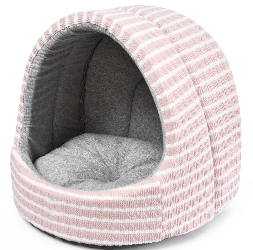 Kitten Comfortable Pet Bed Cotton portátil sentiu Cat Cave Bed Nest Customizable Cat House