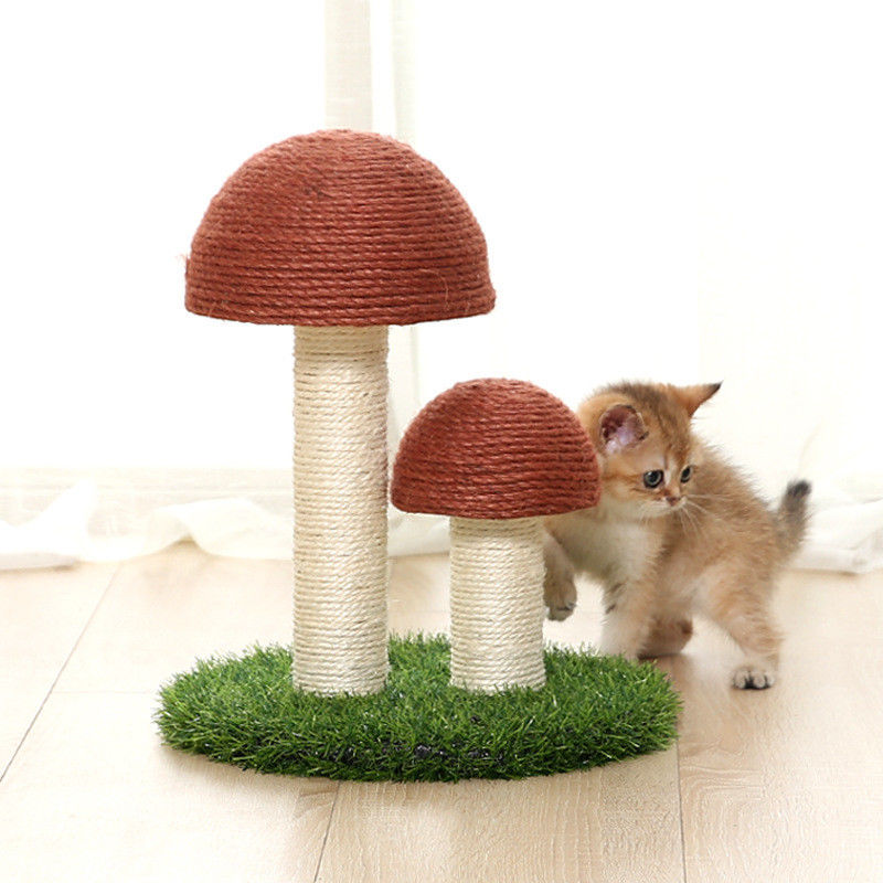 O linho cresce rapidamente a placa S 36*30cm do cargo de Cat Tree Tower Cat Scratch do sisal
