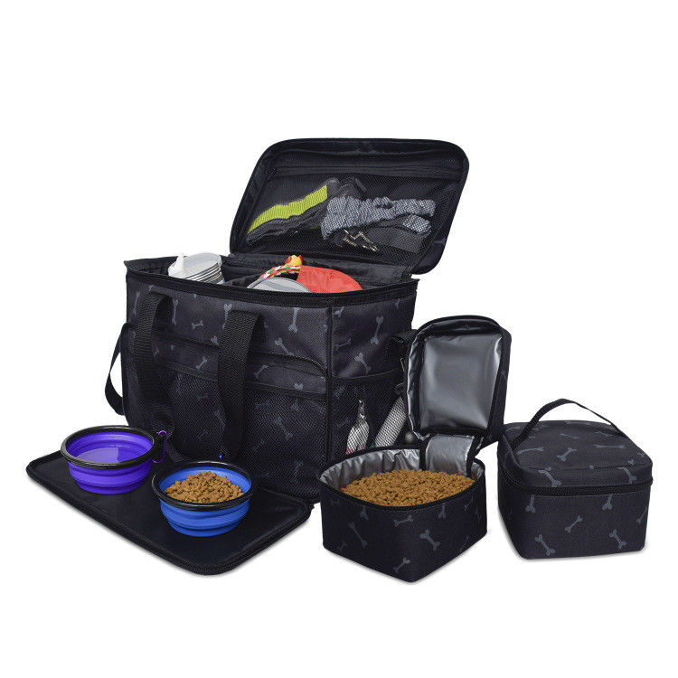 Brinquedo do alimento de petisco do armazenamento de Tote Cat Dog Travel Bag Pet da trouxa de BSCI SEDEX