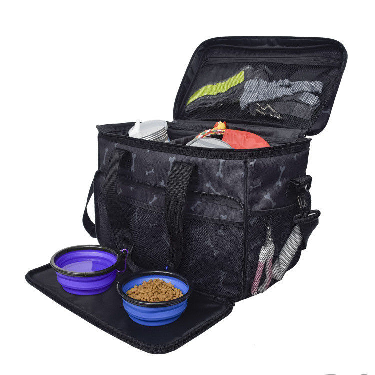 Brinquedo do alimento de petisco do armazenamento de Tote Cat Dog Travel Bag Pet da trouxa de BSCI SEDEX