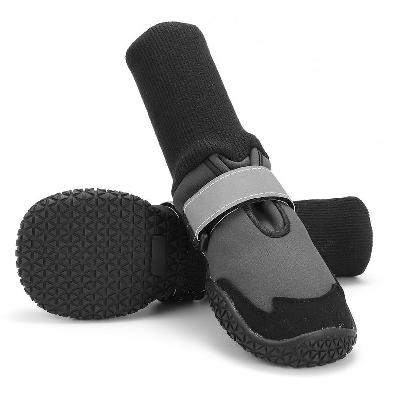 Botas impermeáveis Paw Protectors 190g do animal de estimação do anti deslizamento