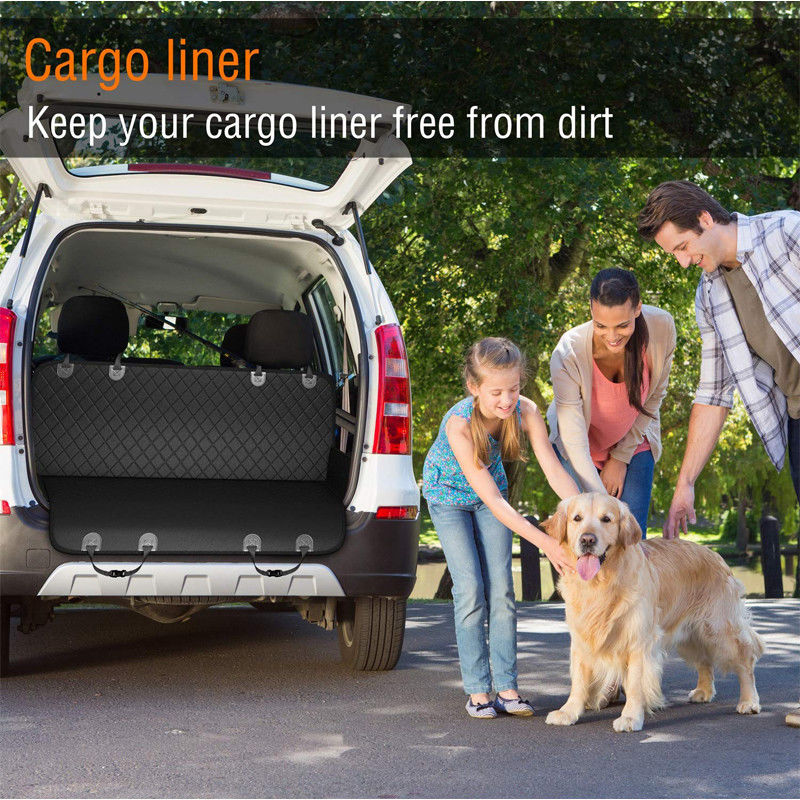 Tampas de banco de carro impermeáveis do cão de pano luxuoso feito sob encomenda de Oxford para a rede 1.4KG de Suv