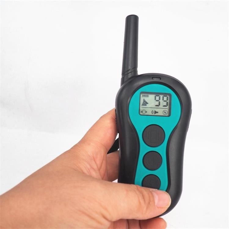 Colar de controle remoto de choque elétrico dos produtos recarregáveis impermeáveis do treinamento do animal de estimação para cães
