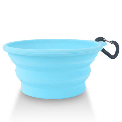 Bacia dobrável de Cat Food Water Custom Dog da bacia da água do cão do silicone de Hallupets