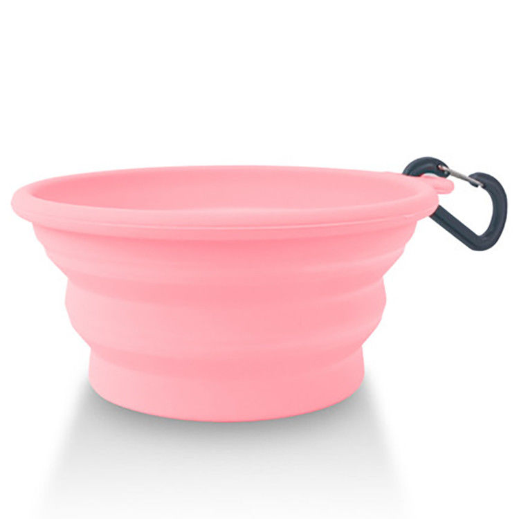 Bacia dobrável de Cat Food Water Custom Dog da bacia da água do cão do silicone de Hallupets
