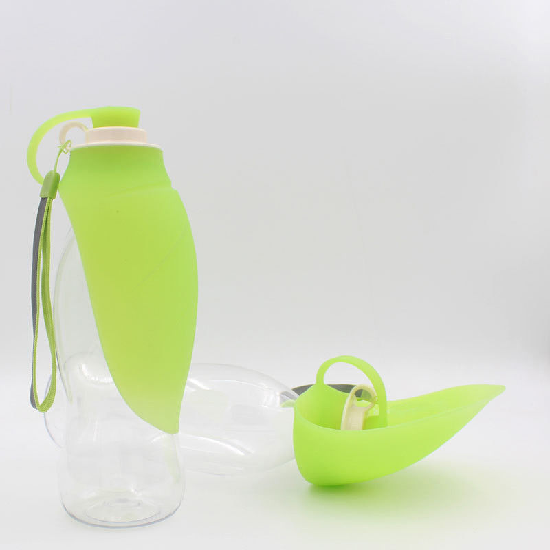 garrafa do distribuidor da água do animal de estimação da prova do escape da folha de 580ml 20OZ