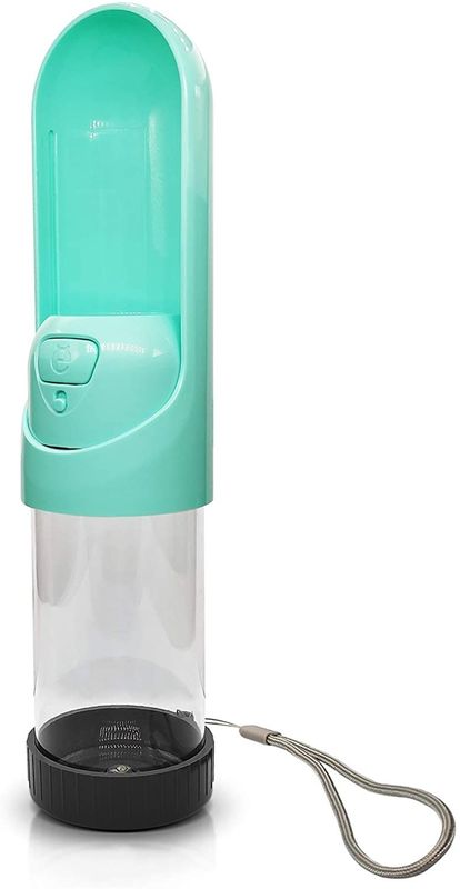 O distribuidor portátil dobrável da água para o animal de estimação H2O dos cães engarrafa BPA 10 onças livre 300ml