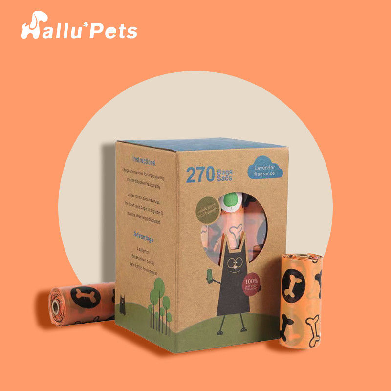 Cat Dog Poop Bag Dispenser 100% biodegradável
