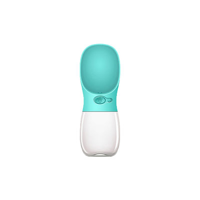 Fonte bebendo do cão portátil exterior do silicone do produto comestível do copo da garrafa de água do animal de estimação 12OZ